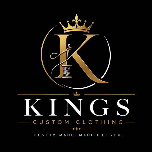 Kings Custom Clothing crowned K logo